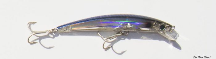 Rebel Minnow Value Series Silver Blue Back 3 1/2 in